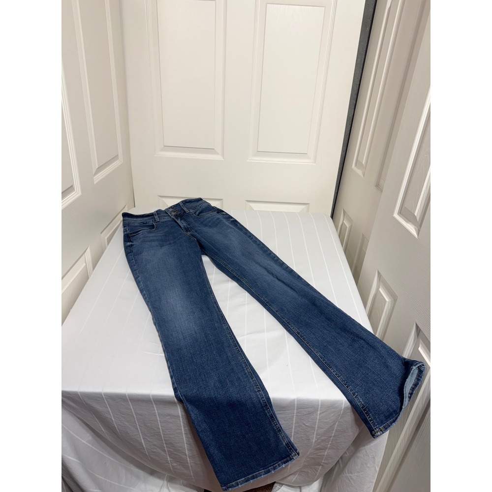 Silver Jeans Avery Slim Boot W27 L33 Medium Wash High Rise Denim L94609ECF325